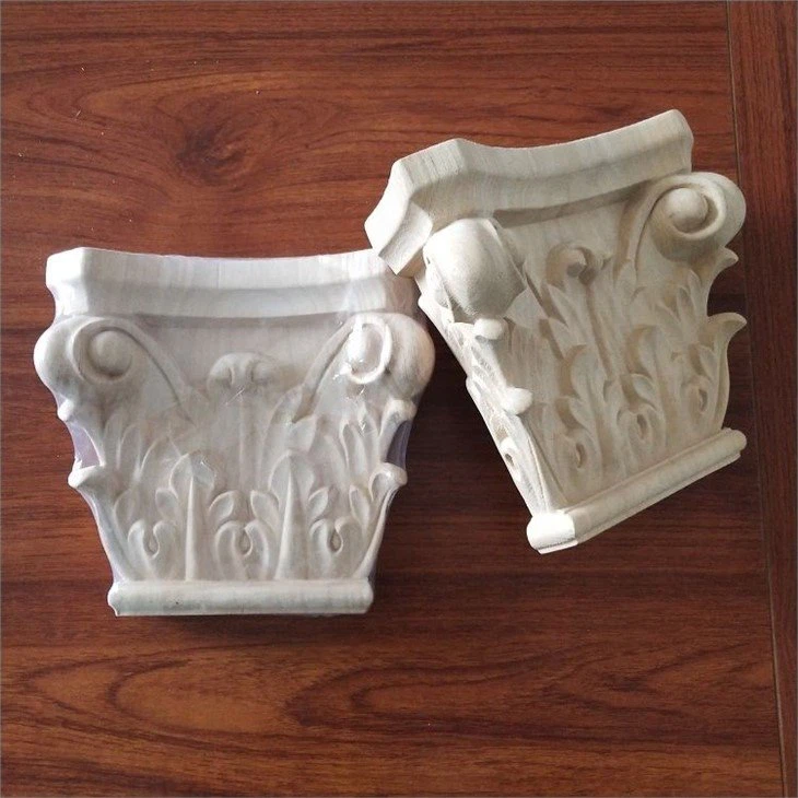 Carved wood corbels (3)(001)