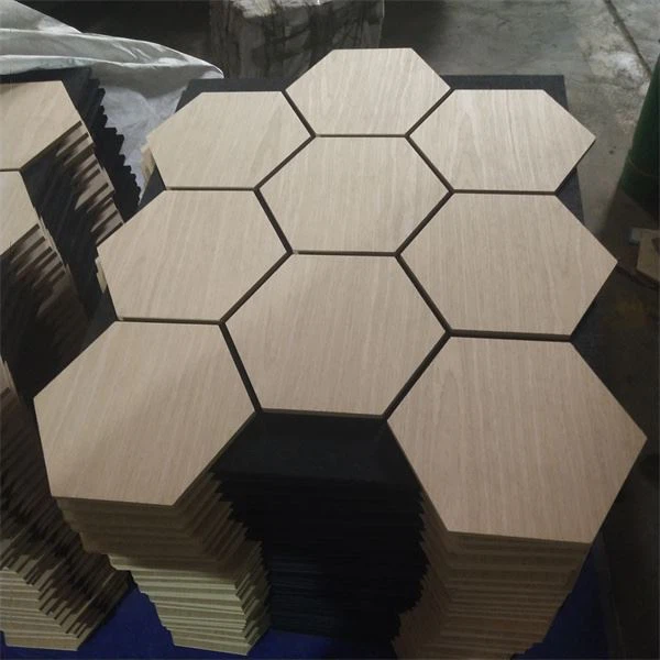 Panel akustik segi enam