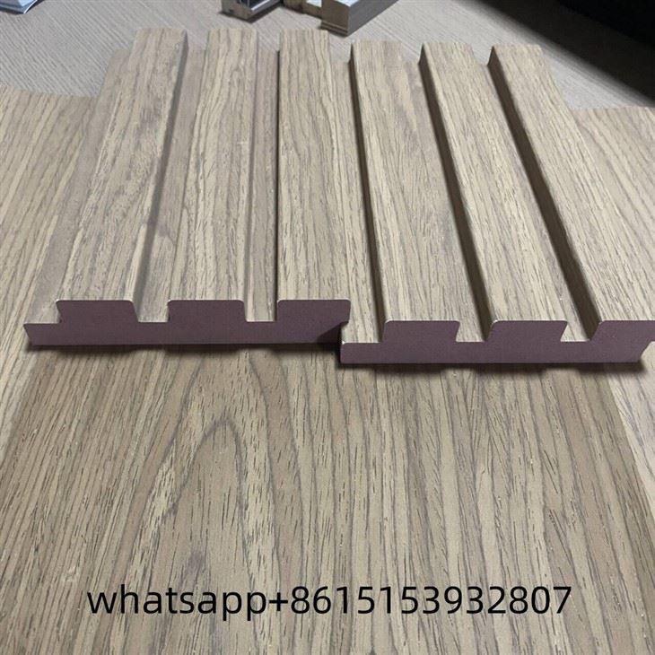 Rumah panel dinding veneered mdf mdf louvers mdf panel bergalur bergalur