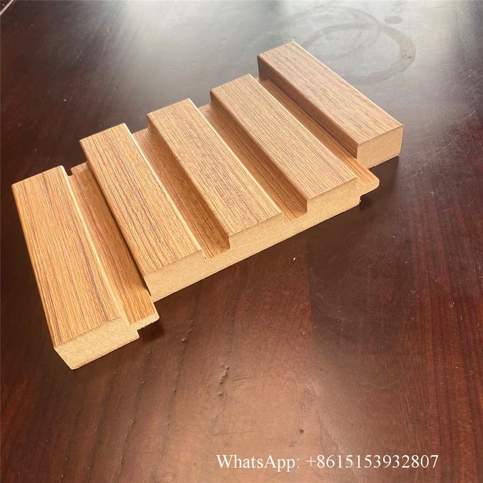 MDF Veneered Wall Panels MDF Louvers MDF Fluted Grooved Panelings