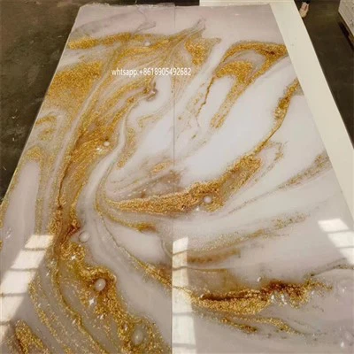 Kamar mandi PVC Lembar Marmer Shower Panel SPC